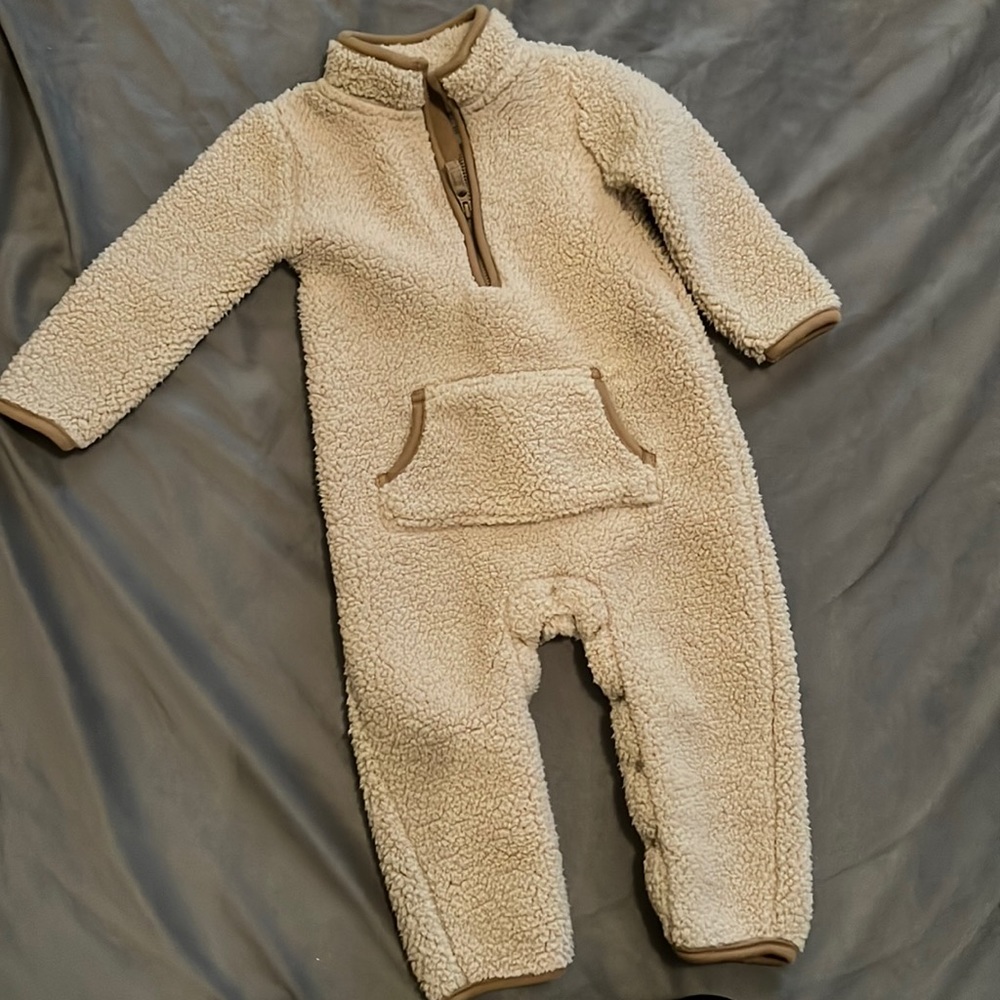 Carters Sherpa Fleece onesies